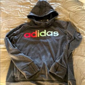 Fitted women’s Adidas hoodie